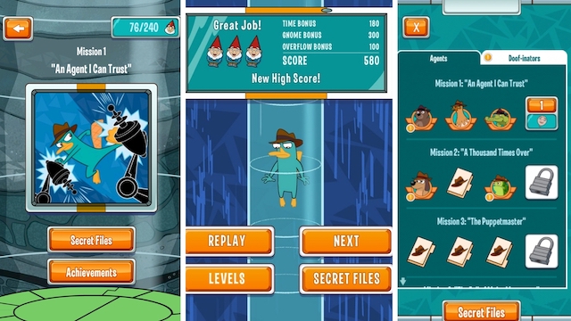 Some of the UI layouts from Perry?