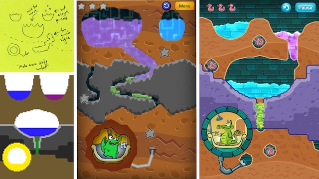 The process of taking a level from paper and intro the game. There's even a sneak peek of my prototype Swampy!